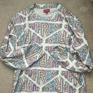 Supreme long sleeve shirt size large